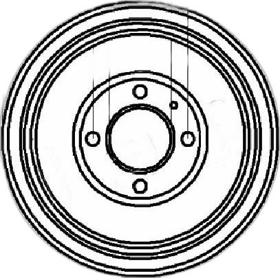 Japko 560907 - Tambur frana aaoparts.ro