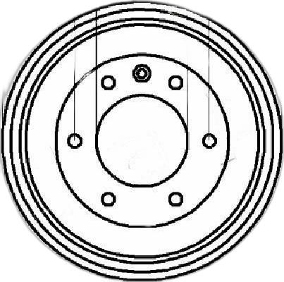 Japko 560410C - Tambur frana aaoparts.ro