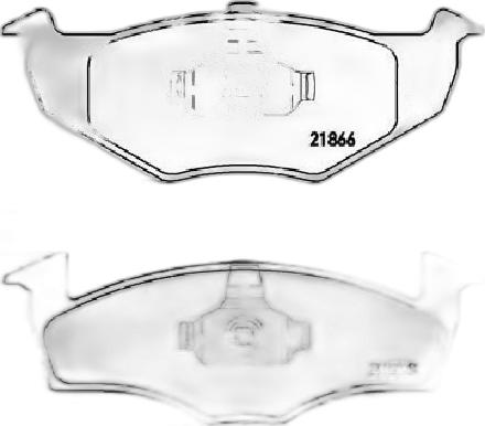 Japko 500934 - Set placute frana,frana disc aaoparts.ro