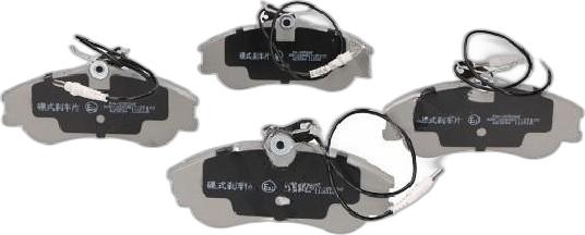 Japko 500050 - Set placute frana,frana disc aaoparts.ro