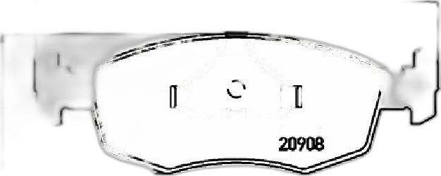 Japko 500303 - Set placute frana,frana disc aaoparts.ro
