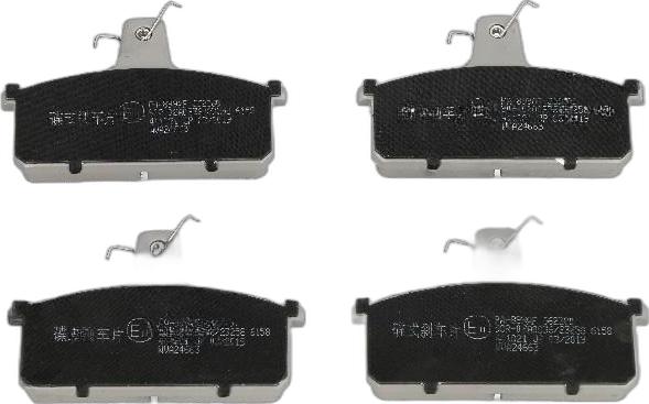 Japko 50899 - Set placute frana,frana disc aaoparts.ro