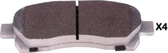 Japko 502009 - Set placute frana,frana disc aaoparts.ro