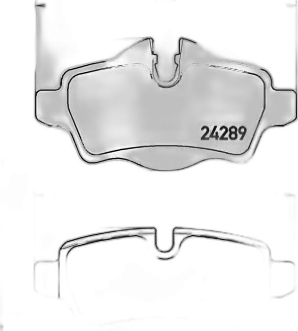 Japko 510119 - Set placute frana,frana disc aaoparts.ro