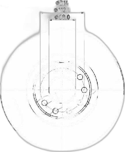 Japko 600924 - Disc frana aaoparts.ro