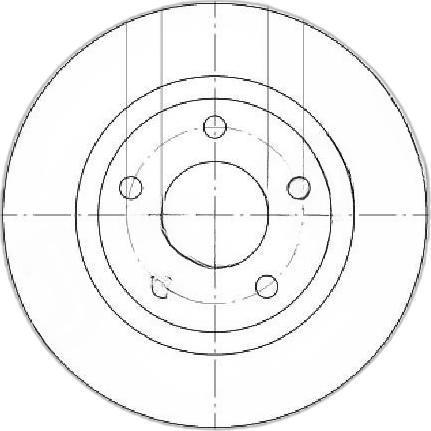 Japko 610913 - Disc frana aaoparts.ro
