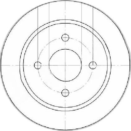 Japko 610303 - Disc frana aaoparts.ro