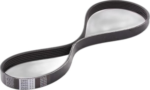 Japko 6PK995 - Curea transmisie cu caneluri aaoparts.ro