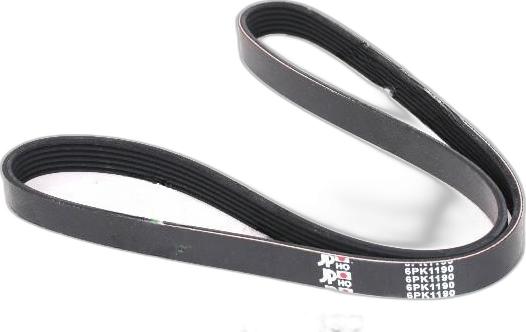 Japko 6PK1190 - Curea transmisie cu caneluri aaoparts.ro