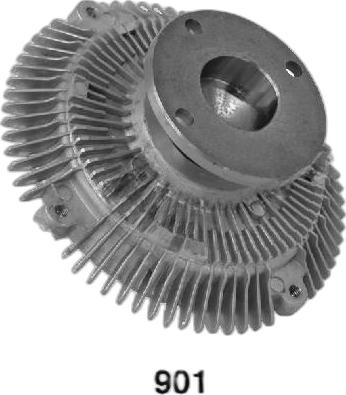 Japko 36901 - Cupla, ventilator radiator aaoparts.ro