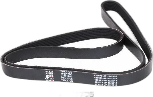 Japko 7PK1705 - Curea transmisie cu caneluri aaoparts.ro