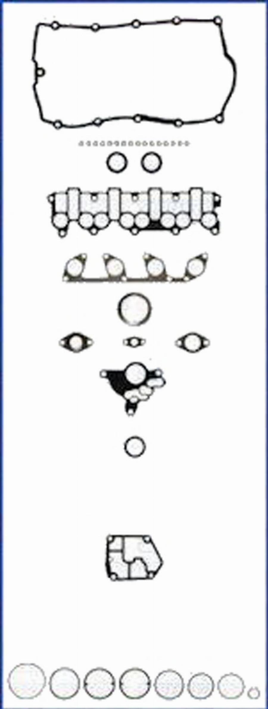 JAPOCAT MEGS-30400 - Set garnituri complet, motor aaoparts.ro