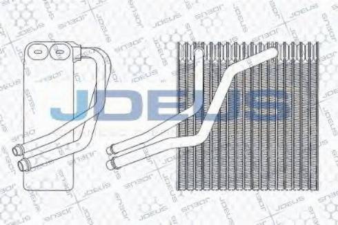 Jdeus 901M06 - Evaporator,aer conditionat aaoparts.ro