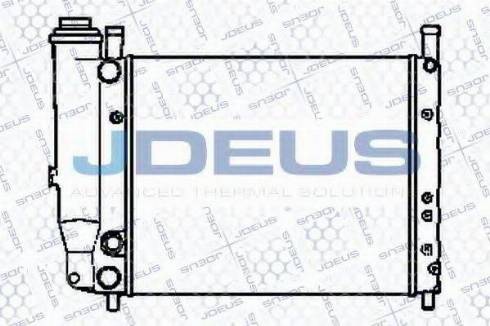 Jdeus 011V03 - Radiator, racire motor aaoparts.ro
