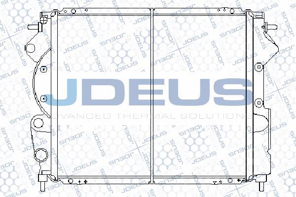 Jdeus 023B47 - Radiator, racire motor aaoparts.ro