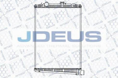 Jdeus 108M06B - Radiator, racire motor aaoparts.ro