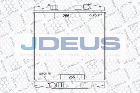 Jdeus 114M14 - Radiator, racire motor aaoparts.ro