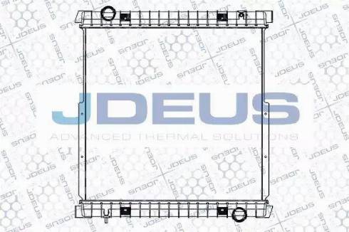 Jdeus 114M15 - Radiator, racire motor aaoparts.ro