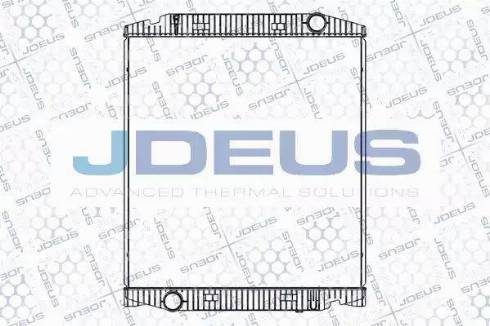 Jdeus 114M13 - Radiator, racire motor aaoparts.ro