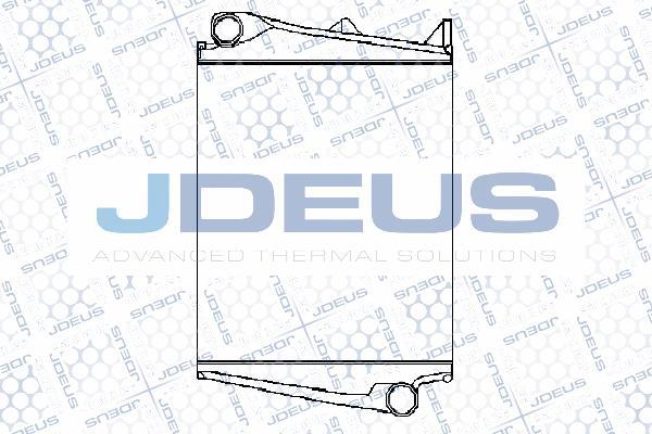 Jdeus 831M03A - Intercooler, compresor aaoparts.ro