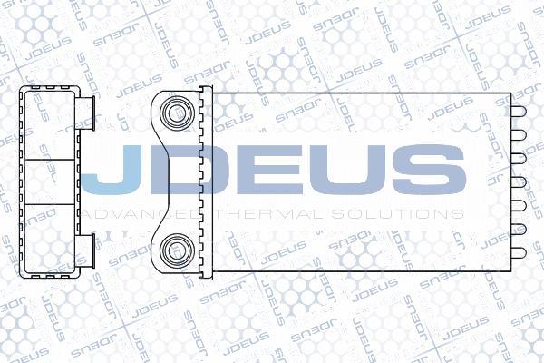 Jdeus 201M04A - Schimbator caldura, incalzire habitaclu aaoparts.ro