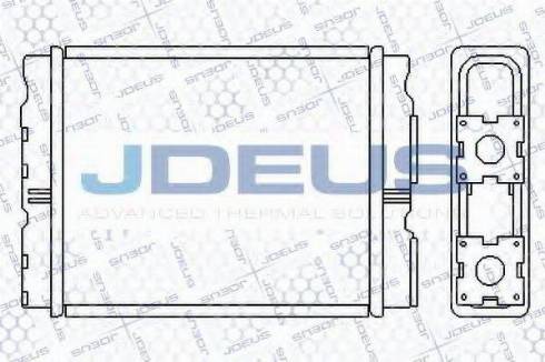 Jdeus 219M22 - Schimbator caldura, incalzire habitaclu aaoparts.ro
