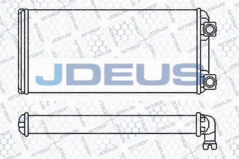 Jdeus 231M05 - Schimbator caldura, incalzire habitaclu aaoparts.ro