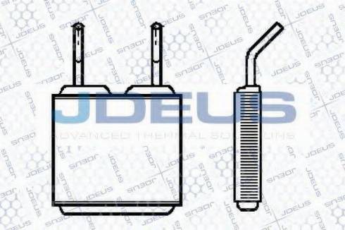 Jdeus 220M06 - Schimbator caldura, incalzire habitaclu aaoparts.ro