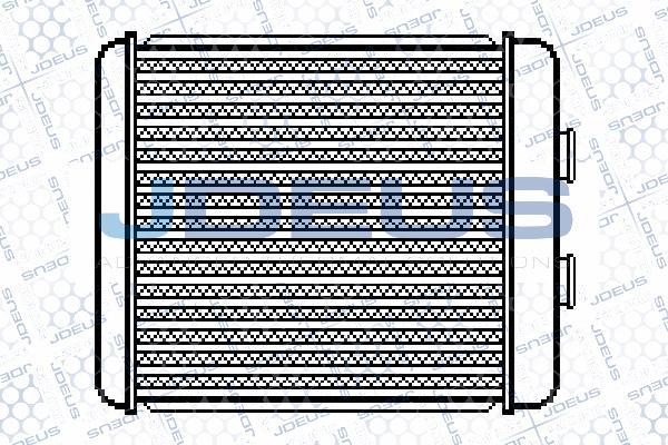 Jdeus 220M29 - Schimbator caldura, incalzire habitaclu aaoparts.ro