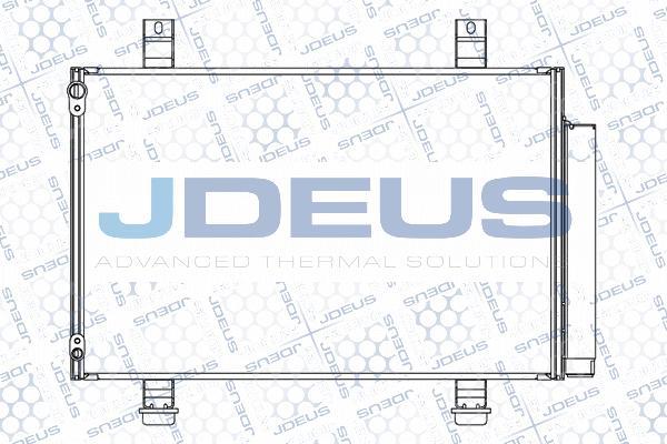Jdeus 742M17 - Condensator, climatizare aaoparts.ro