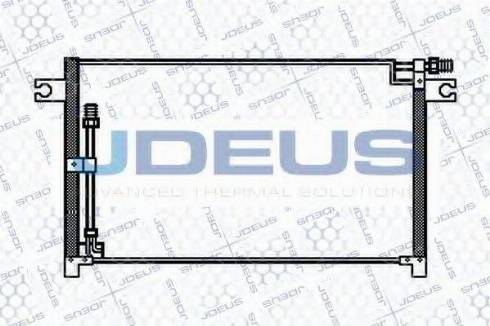 Jdeus 719B16 - Condensator, climatizare aaoparts.ro