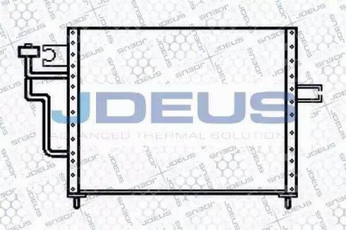 Jdeus 718M07 - Condensator, climatizare aaoparts.ro