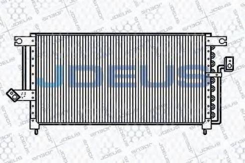 Jdeus 718M28 - Condensator, climatizare aaoparts.ro