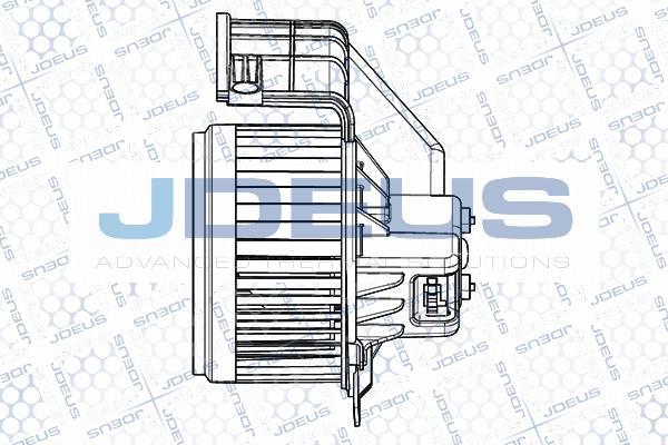 Jdeus BL0230007 - Ventilator, habitaclu aaoparts.ro