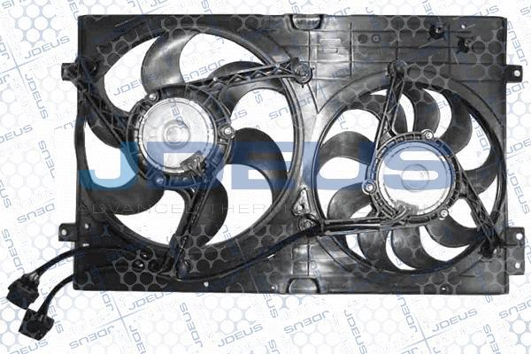 Jdeus EV0010190 - Ventilator, radiator aaoparts.ro