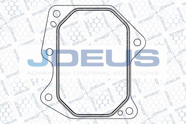 Jdeus M-4121301 - Radiator ulei, ulei motor aaoparts.ro