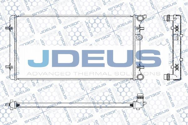 Jdeus M-0010190 - Radiator, racire motor aaoparts.ro