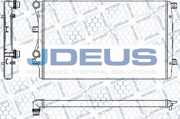 Jdeus M-0010301 - Radiator, racire motor aaoparts.ro