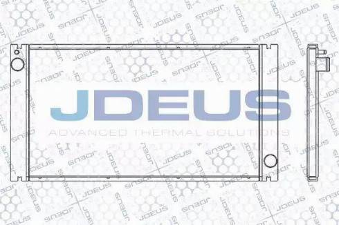 Jdeus M-070003A - Radiator, racire motor aaoparts.ro