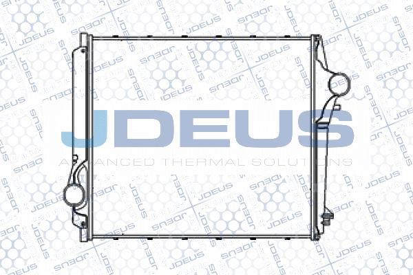 Jdeus M-831011A - Intercooler, compresor aaoparts.ro