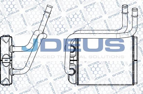Jdeus M-2300540 - Schimbator caldura, incalzire habitaclu aaoparts.ro