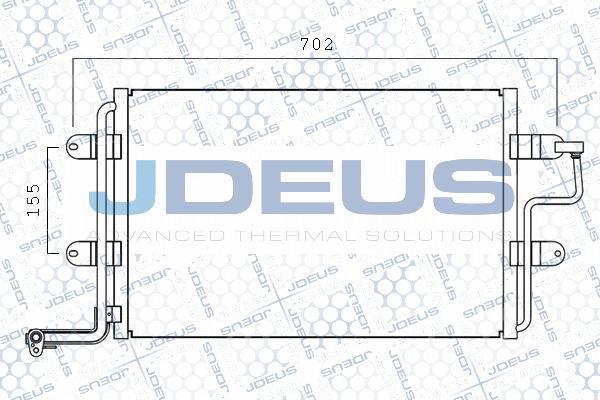 Jdeus M-7010190 - Condensator, climatizare aaoparts.ro