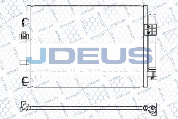Jdeus M-7120800 - Condensator, climatizare aaoparts.ro