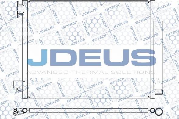 Jdeus M-7231130 - Condensator, climatizare aaoparts.ro