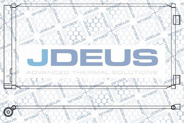 Jdeus M-7700040 - Condensator, climatizare aaoparts.ro