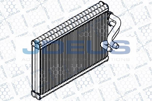 Jdeus RA9210380 - Evaporator,aer conditionat aaoparts.ro