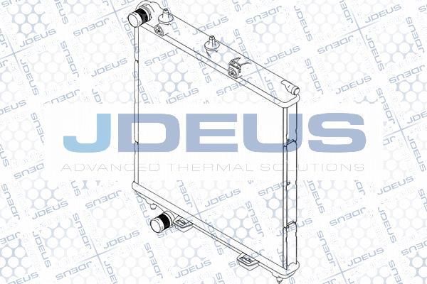 Jdeus RA0070191 - Radiator, racire motor aaoparts.ro