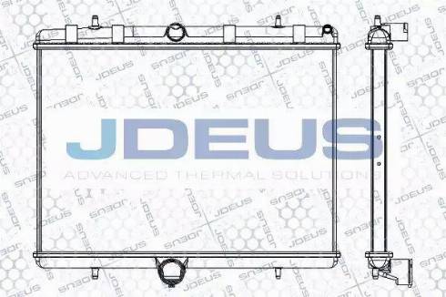 Jdeus RA0070260 - Radiator, racire motor aaoparts.ro