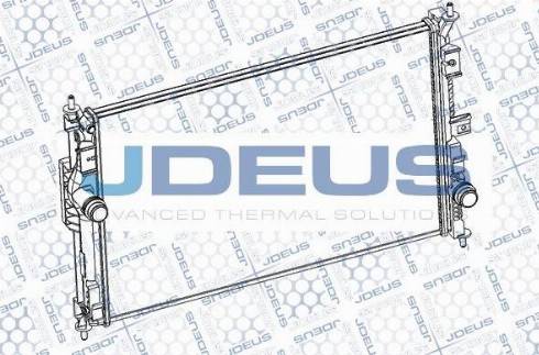 Jdeus RA0210460 - Radiator, racire motor aaoparts.ro