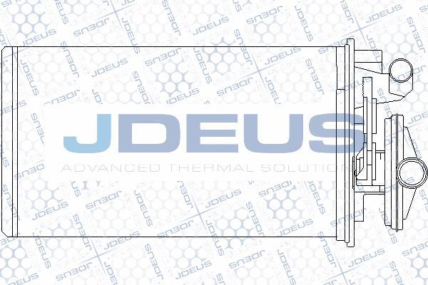 Jdeus RA2110230 - Schimbator caldura, incalzire habitaclu aaoparts.ro